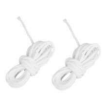 2 Stück Baumwollwachswicks 2,6 mm für DIY-Öllampen & Kerzen