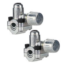 2PCS Metal Piercing Valve for Automotive A/C Correct BPV‑31