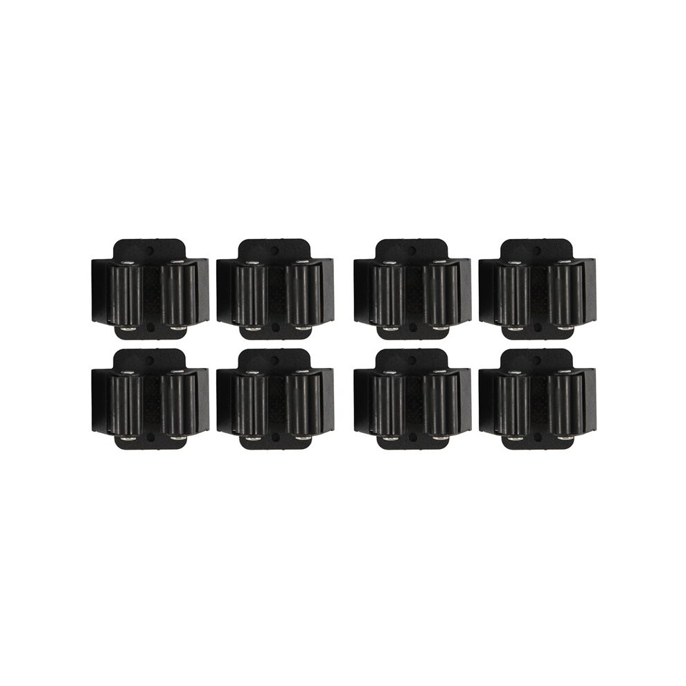 Semoic 8Pcs Magnetic Mop Broom Holder Strong Broom Mop Holder Wall Mounted Suitable For Garage Kitchen Laundry Workshop