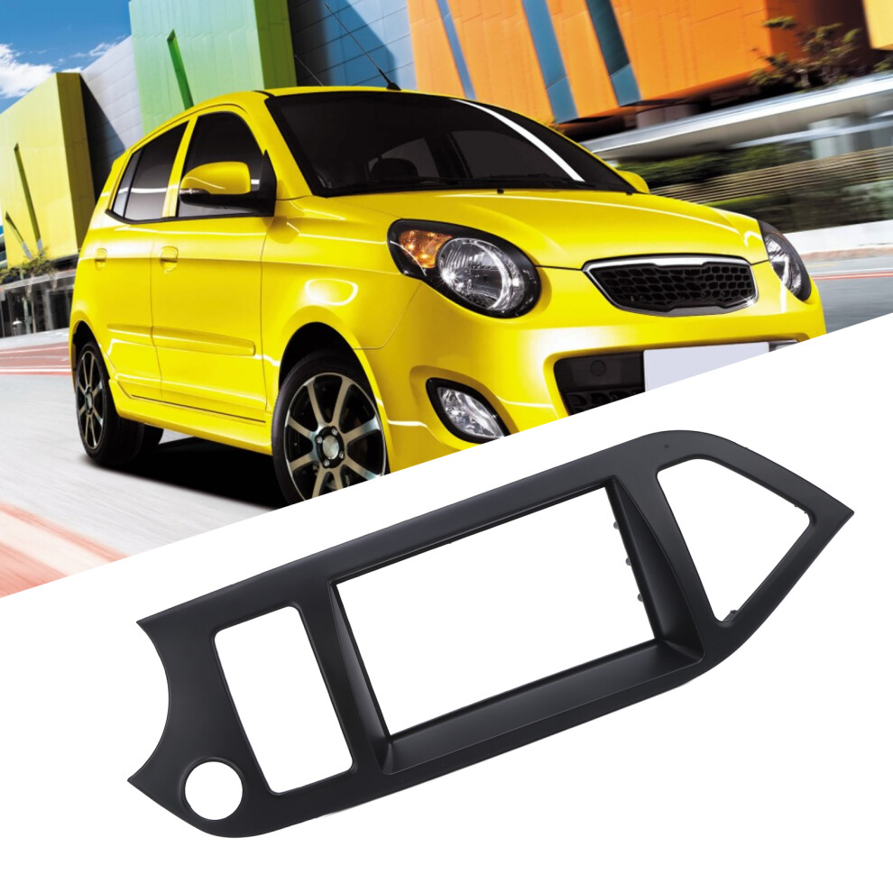 2Din Car Radio Fascia Frame For Kia Picanto Morning 2011 Abs Cover Panel 5031390701173