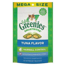 Greenies SmartBites Hairball Control Tuna Flavor Cat Treats, 4.6 oz