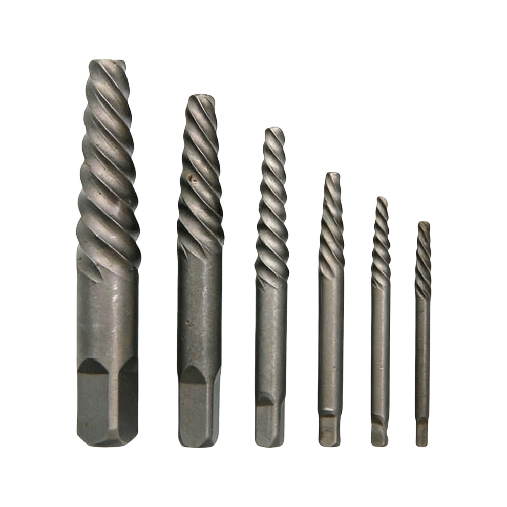 6Pcs Professional Grades Bolt Extractors For Plumbing And 7755001191044