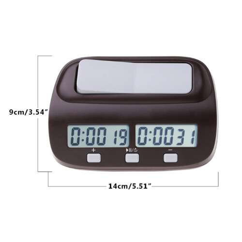 Professional Chess Clock Game Timer Chess Timer Count Down Timer International Chess Timer Clock 1