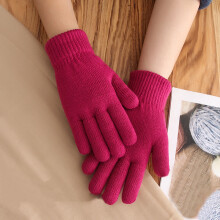 Winter Gloves for Women – Double Thick Knitted, Fingerless, Warm & Fashionable, Compatible with Touchscreen
