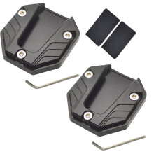pezzi Cavalletto laterale universale per moto, piastra di estensione, piedino di appoggio.