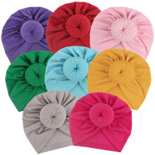 pezzi Turbante per neonati, foulard per neonati, cappello, bandana, fascia per neonati, berretto morbido e carino per bambini piccoli