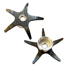 Modification for Abu B3B4P3P4 Water Drop Wheel Carbon Five Star Drag Brake Releasewrenchfishreelstackleaccessories Black Right Hand