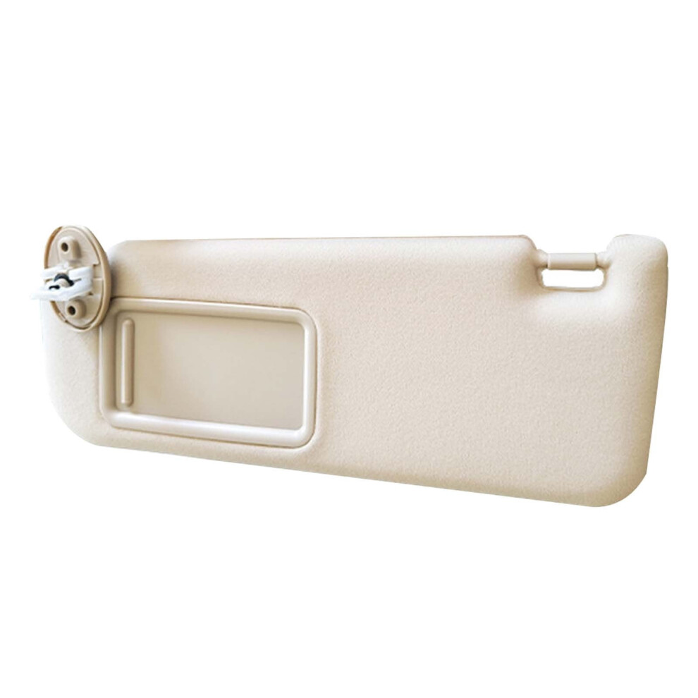 Sun Visor Fit For Toyota Camry 2012-2017, Sun Visor For Car Windshield, Sun Visor Replacement, Oem: 74320-06610-B1 - With Lights-Left Beige 9028731139494