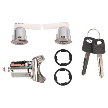Contactslot- en deurslotcilinderset voor Ford Bronco F-150 250 350 (92-96, gelijksluitend)