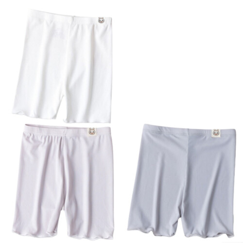 AWZXDE Girls3Pack Σορτς από ανάμεικτο ύφασμα για κορίτσια, άνετα εσώρουχα με φιόγκο και