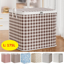 Clearance! Under $5 Storage Bins with Lids, Non-woven Zipper Bags w/ Handles—Oversized for Clothes, Comforters, Pillows