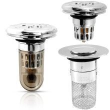 Easy-to-Install Pop-Up Bathtub Drain Stopper – Compatible with Standard Tub Drains