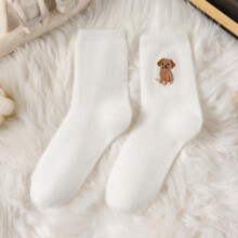 4 Pcs Fleece Lined Womens Socks for Autumn And Winter Thick And Warm for Sleep Comfortable for floors
