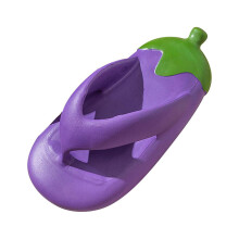 Aubergine strandsandaler Flip-flops Dusjtøfler Fleksible for offentlige dusjer34 35