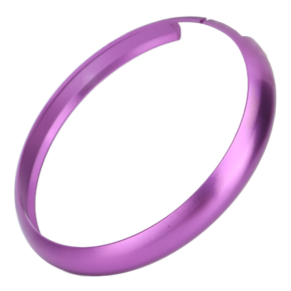 Mini R55 R60 Aluminum Key Fob Decorative Ring Replacement 2008ÂOn Purple 5041390702001