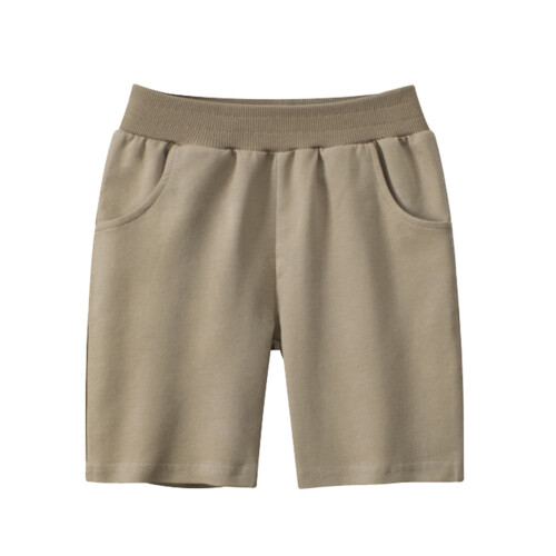 AWZXDE Σορτς για αγόρια και κορίτσια Μονόχρωμο Casual Cargo Σορτς με λάστιχο στη μέση