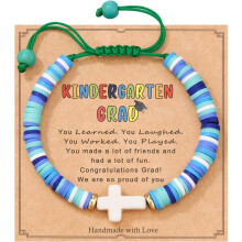 Colorful Soft Ceramic Braided Bracelet 1 piece
