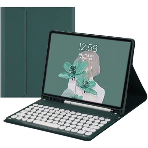 Συμβατό με iPad Mini6, Χαριτωμένα στρογγυλά πλήκτρα, αποσπώμενο ασύρματο