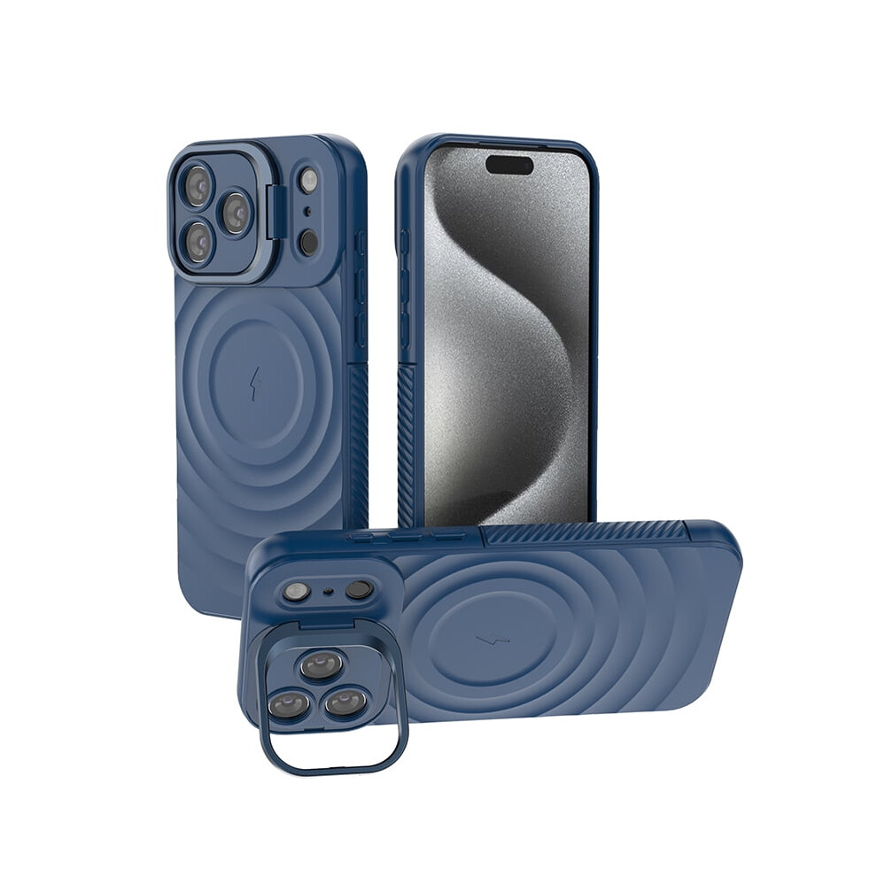 Iphone 17 Pro Max (6.9") Case – Soft Tpu Anti-Slip, Military-Grade, Magsafe Compatible, Scratch-Resistant Stand 9028731965376