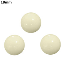 Pakke med 3 stk., 12/15/18/20/22 mm amerikansk roulettekugle til casinoroulettespil