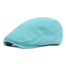 Męski, damski, wysokiej jakości, miękki bawełniany beret do golfa, czapka taksówkarza, gazeciarz, płaska czapka bluszczowa