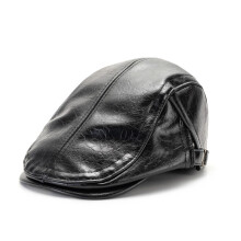 Unisex męski kapelusz typu gazeciarz z imitacji skóry Gatsby Duckbill Ivy Golf Painter Cap