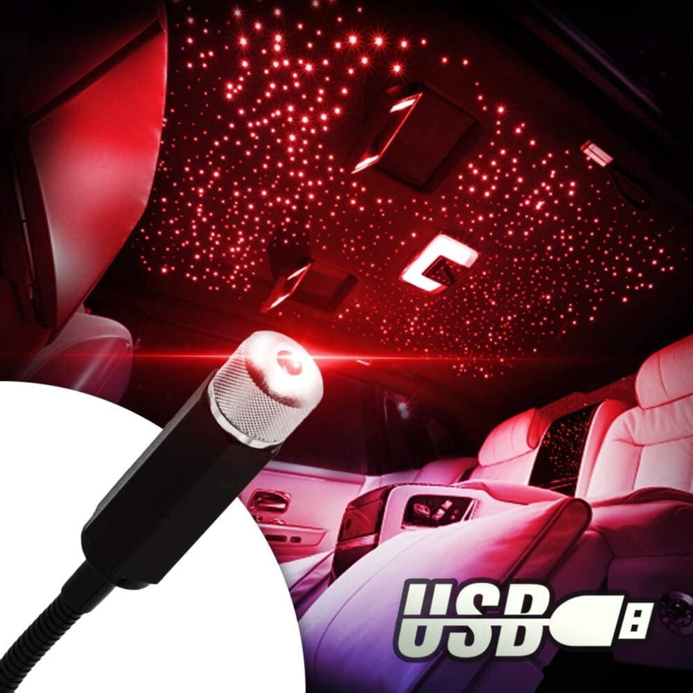 Car Interior Roof Led Star Atmosphere Starry Sky Night Usb Projector Decoration Lamp Light 9028731969688