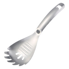 Cuchara ranurada de acero inoxidable 304 – Espumadera multifunción para cocinar, servir pasta, triturar jengibre, prensar patatas, separar huevos
