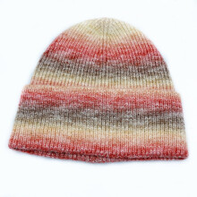 Men Women Colorful Knitted Winter Warm Cuff Beanie Hat Baggy Slouchy Ski Skull Cap