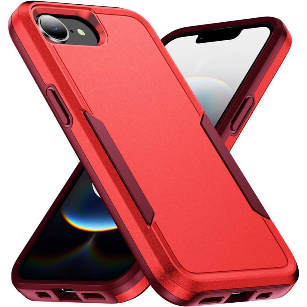 Case Compatible With Iphone 16E 2025, Military Armor Heavy Duty Shockproof Anti-Fall Protective Case Cover For Men Women 9028731968339