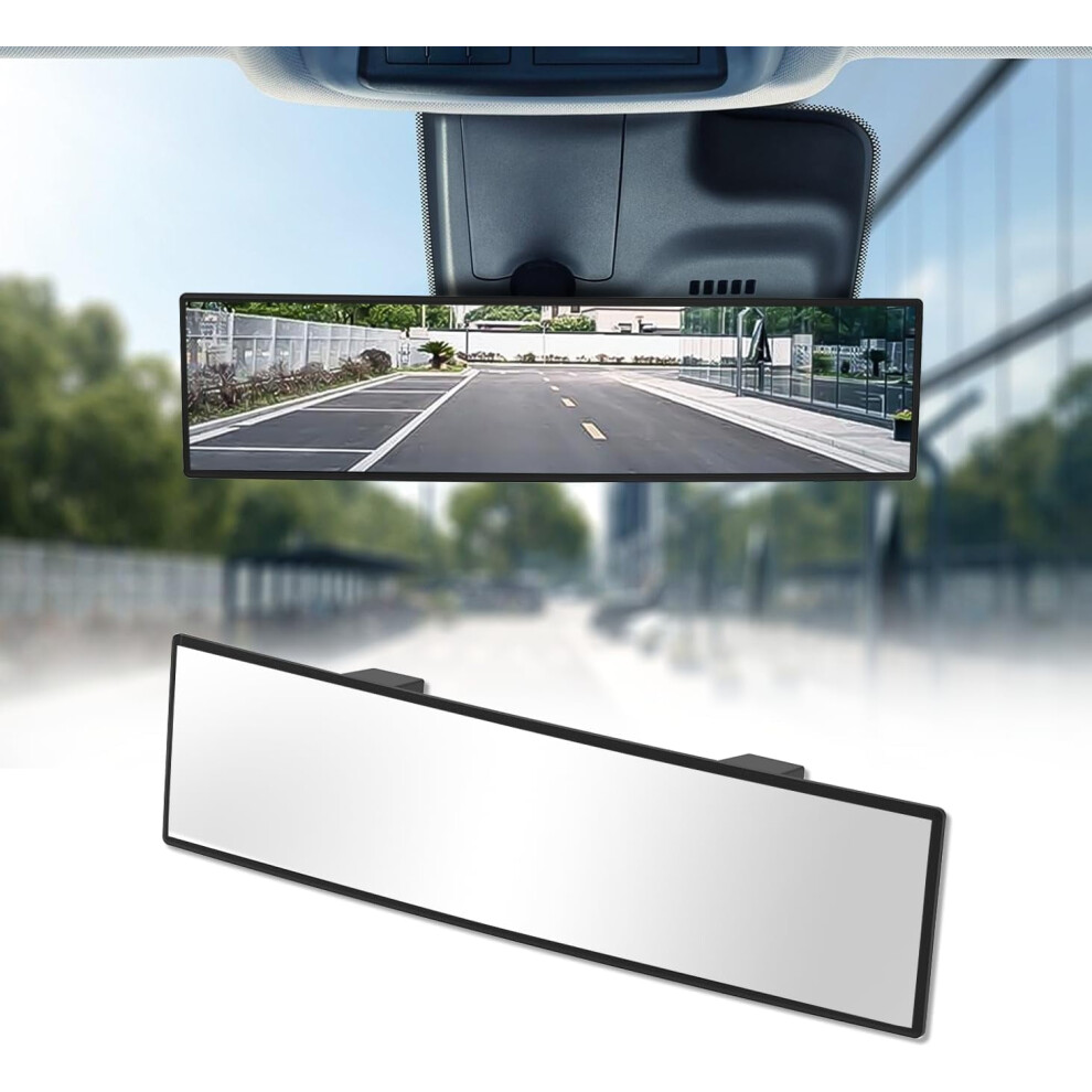 Panoramic Convex Rear View Mirror For Car/Suv/Trucks Â Wide Angle, Anti-Fog, Anti-Glare, Reduces Blind Spots 9028731968551