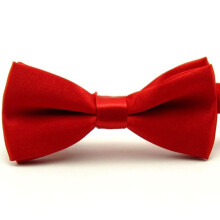 Baby Boy Satin Pre-Tied Bow Tie for Wedding Party 10 PCS