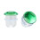 Glass Ear Plugs Single Flare 3-25mm 1 Pair 1