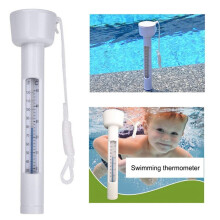 Thermomètre flottant pour piscine, étanche en PVC, 0 à 50 C, motif animal mignon, pour piscines et spas intérieurs et extérieurs – Lot de 1