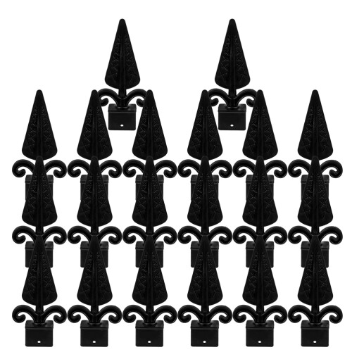 20Pcs Spears For Fence Practical Finials Toppers Accessories 2