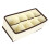1Boîte Beige 8 Sections Rangement Sous-Vêtements Efficace 6