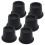 Pack Furniture Risers Preto Bed Risers 2,3 Polegadas, Elevadores de Cama para Sofá, Sofá, Mesa, Extensores Suportam Até 1.300 Libras 1