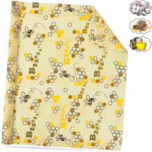(Style 1) 3 Piece Set Beeswax Warp Wax Paper, Reusable Beeswax Wipes Organic