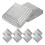 Mlins  10 Pcs Solar Fence Lights Post Cap Powered Baluster Accessories 4