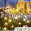 [4pcs] Solar Wind Firefly Outdoor Ground Socket 8 Lights Warm White Light 1