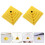 10Pcs Plastic Small Flag Stands for Office Desk and Table Use 4