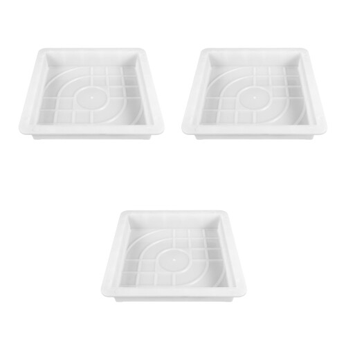3 Pack Walkway Paving Molds Driveway Pavement Stone 1