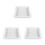 3 Pack Walkway Paving Molds Driveway Pavement Stone 6
