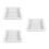 3 Pack Walkway Paving Molds Driveway Pavement Stone 8