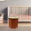 Decorative Orange Folding Storage Stool For Bedroom 1pcs 6