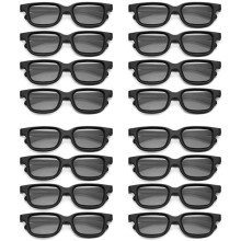 16Pcs Polarized Passive 3D Glasses for Cinema IMIX Screen