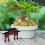 Chinese Mini Building Model Memorial Gate Micro Landscape Decor 5