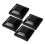 4 Sets Plastic Fence Post Caps Cover Protector 5