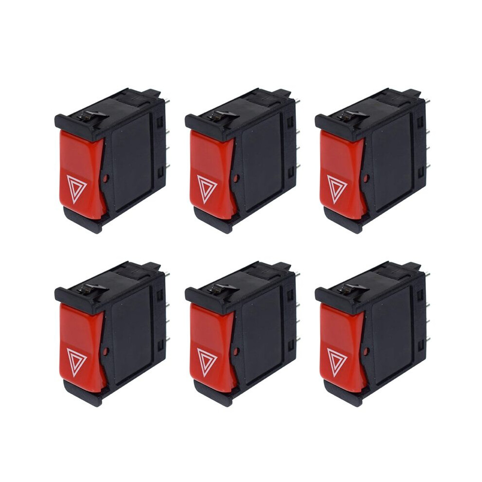 6X Warning Emergency Hazard Flasher 1248200110 For - W124 W201 W202 500E 300Ce 400E 190E 300D Light 4712294043491