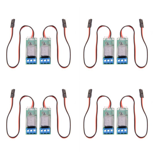 8PCS RC PWM Electronic Relay  for RC Airplane DIY Model Navigation Lights Controller Universal K1
